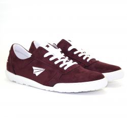 Be Free - veganer Sneaker Low-Cut Dark Bordo