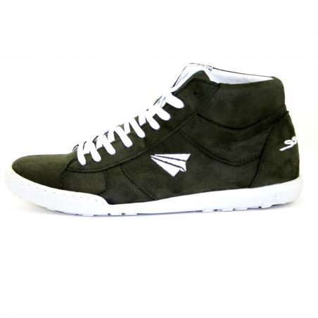 Be Free - veganer Sneaker High-Cut Khaki