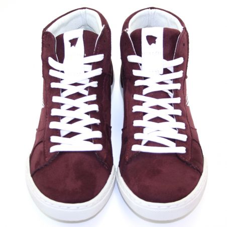 Be Free - veganer Sneaker High-Cut Bordo