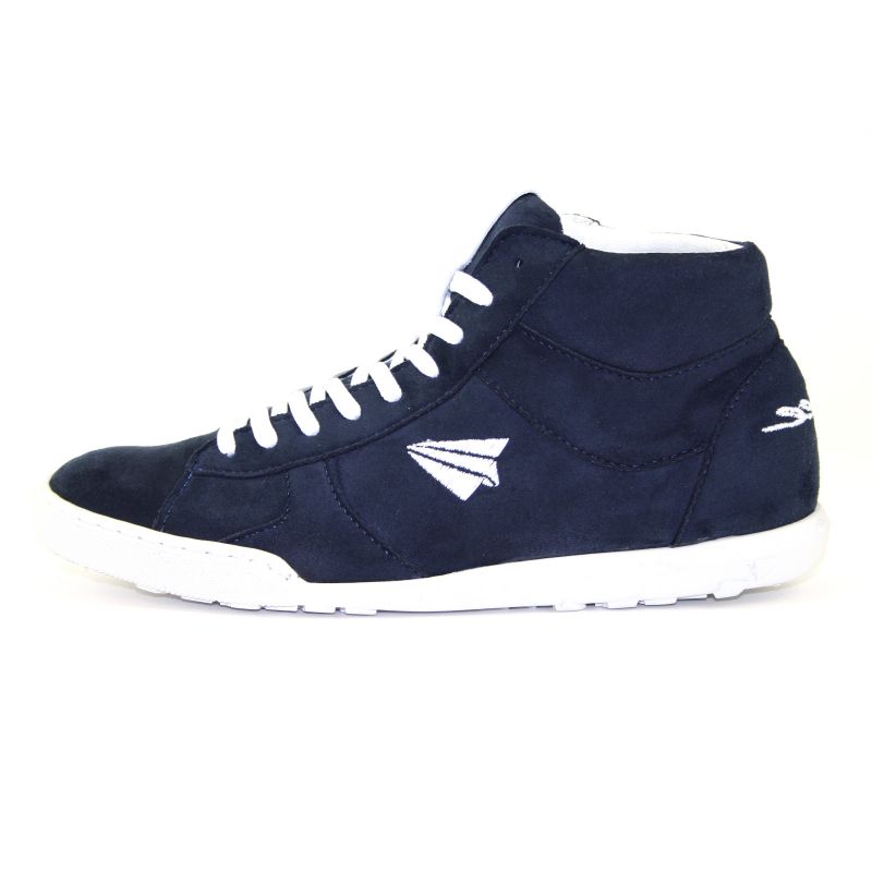 Be Free - veganer Sneaker High-Cut Navy