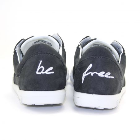 Be Free - veganer Sneaker Low-Cut Dark Grey