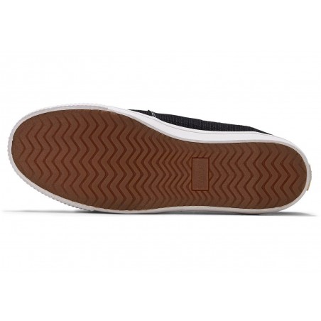 Toms - Clemente Black/White, vegane Slipper