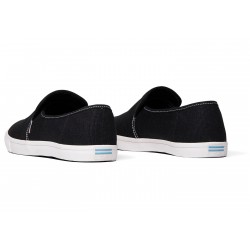 Toms - Clemente Black/White, vegane Slipper